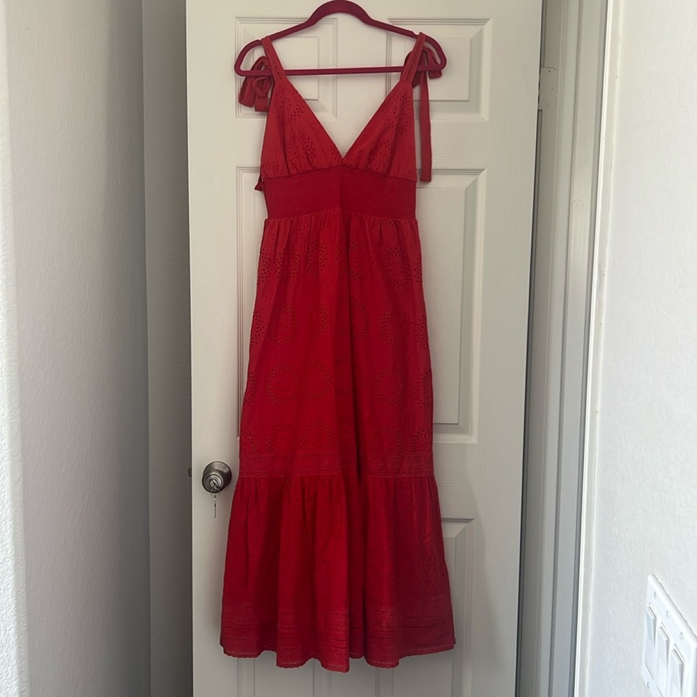 NWT Alice and Olivia smocked Levine dress size 8